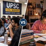 UPSC self-study vs coaching — comparing preparation approaches for civil services
